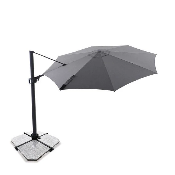 Sirius Cantilever Outdoor Umbrella - 3.3m Round - Colours to Suit - Image 10
