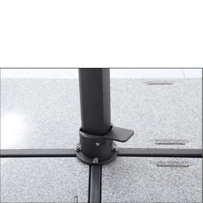 Sirius Cantilever Outdoor Umbrella - 3.3m Round - Colours to Suit - Image 18