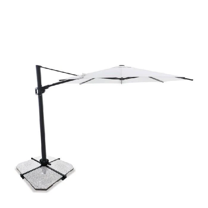 Sirius Cantilever Outdoor Umbrella - 3.3m Round - Colours to Suit - Image 3