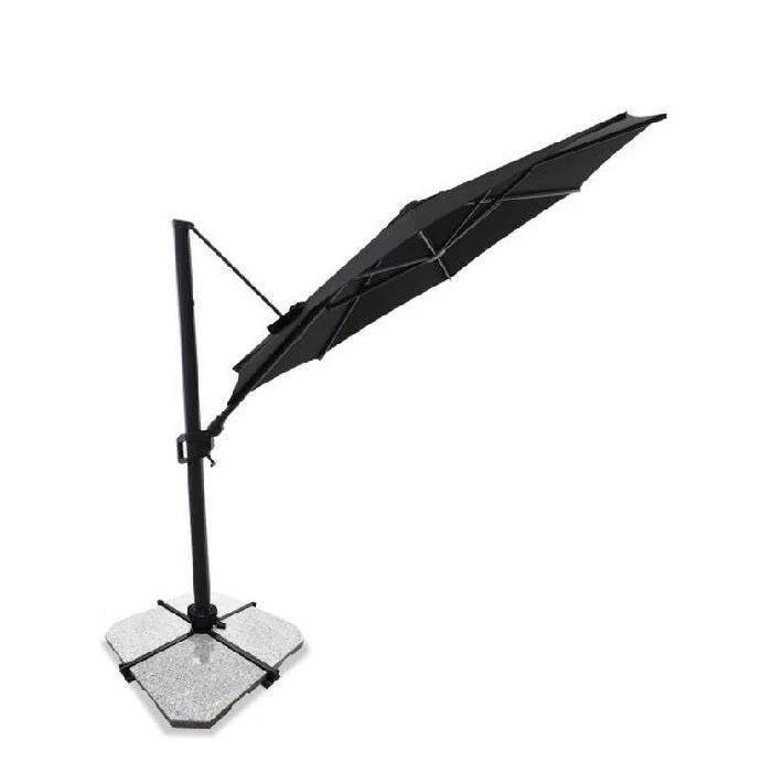 Sirius Cantilever Outdoor Umbrella - 3.3m Round - Colours to Suit - Image 5