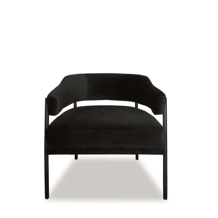 Skyline Armchair - Velvet and Leather choices