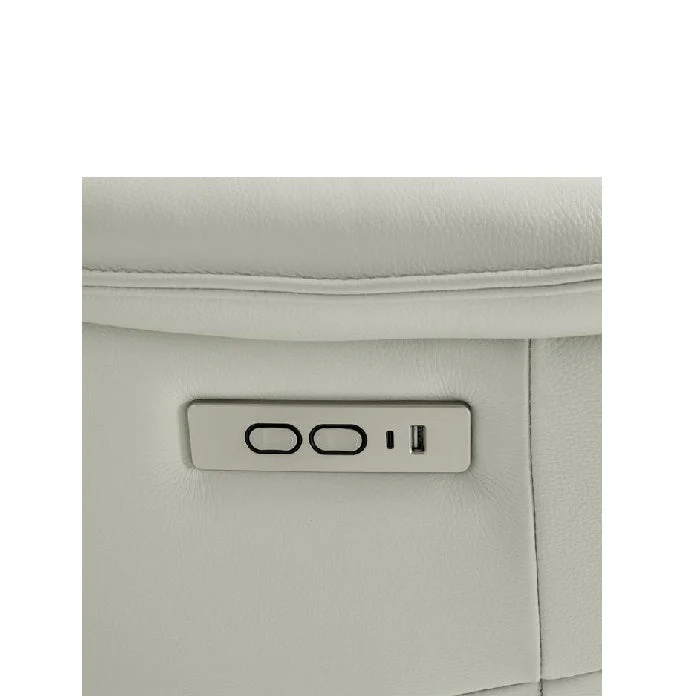 Slimline Smooth Power Recliner with Swivel - Image 8