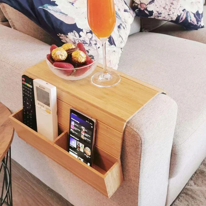 Sofa Hugga with Dual Pockets - Natural - Image 2