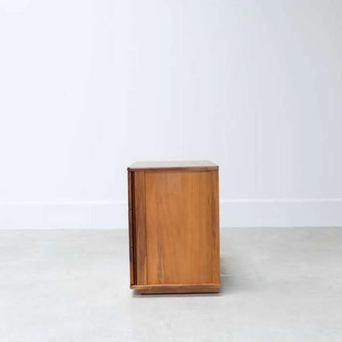 Solaris 3 Drawer Bedside - Rimu - Image 3
