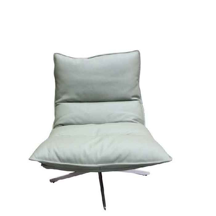 Staten Swivel Chair - Olive Leather - Image 3