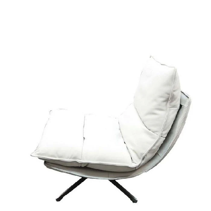 Staten Swivel Chair - Stone leather - Image 2
