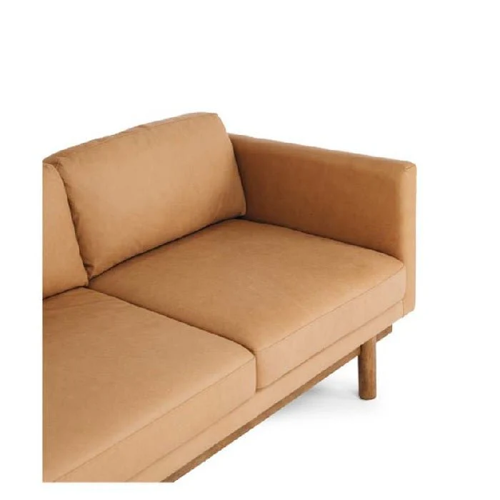 Strada 3 Seater  - Tan Leather - Image 3