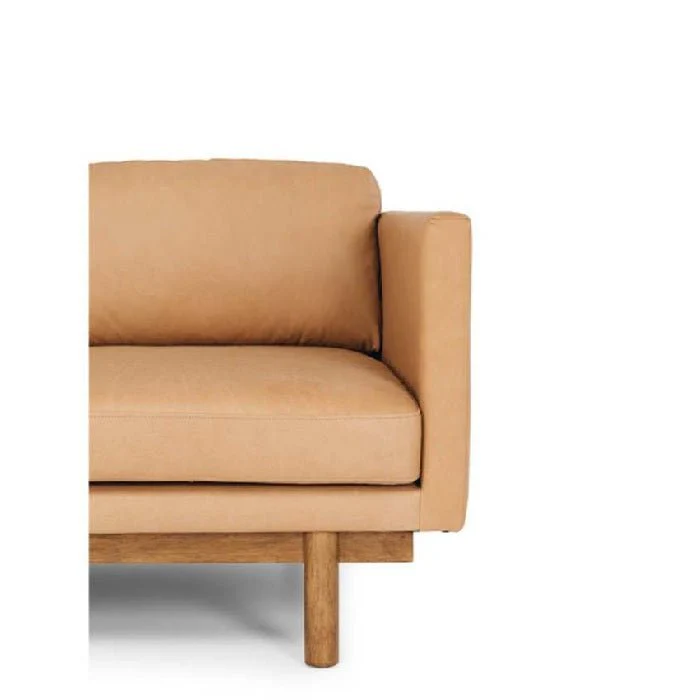 Strada 3 Seater  - Tan Leather - Image 4