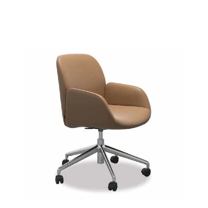 Stressless Bay Leather Home Office Chair - Image 3