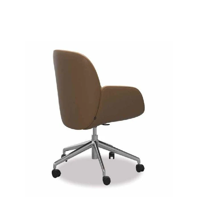 Stressless Bay Leather Home Office Chair - Image 5