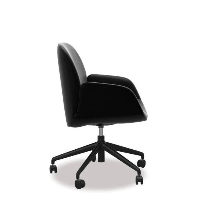 Stressless Bay Leather Home Office Chair - Image 6
