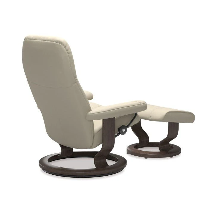 Stressless Consul Leather Recliner - Classic Base (Batick) - Image 3
