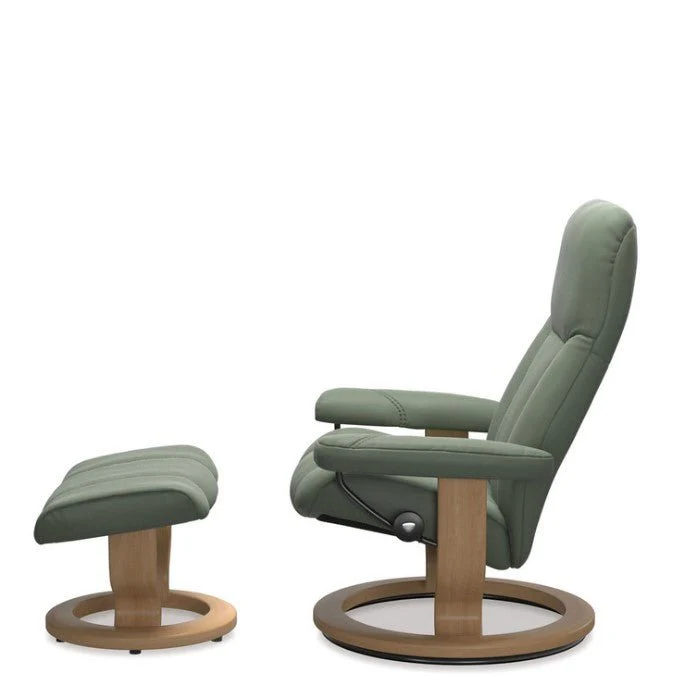 Stressless Consul Leather Recliner - Classic Base (Batick) - Image 5
