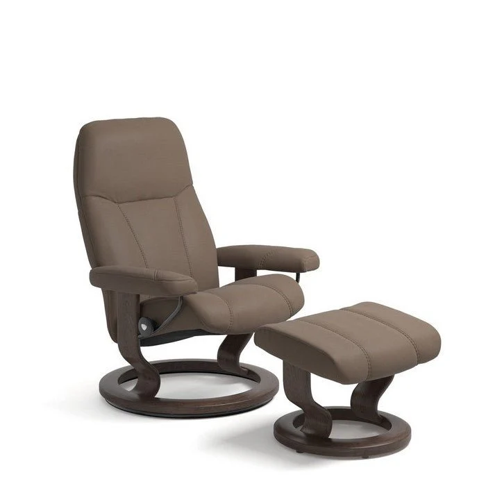 Stressless Consul Leather Recliner Classic Base - Special Buy - Image 2