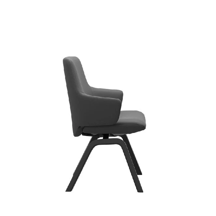 Stressless Dining Chair - Bay Low Back with Arms - (Batick Grey) - Image 2