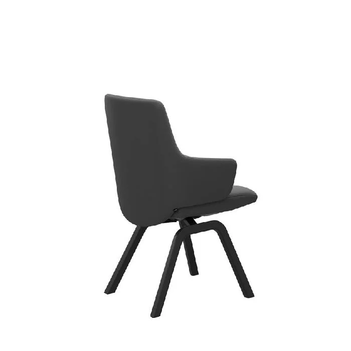 Stressless Dining Chair - Bay Low Back with Arms - (Batick Grey) - Image 3
