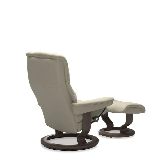 Stressless Mayfair Leather Recliner - Classic Base (Paloma) - Image 10