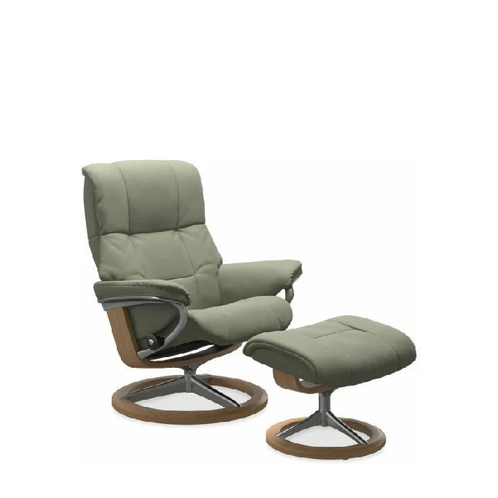 Stressless Mayfair Leather Recliner - Signature Base (Paloma) - Image 3