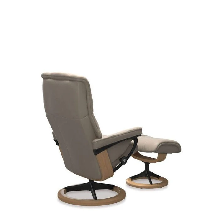 Stressless Mayfair Leather Recliner - Signature Base (Paloma) - Image 4
