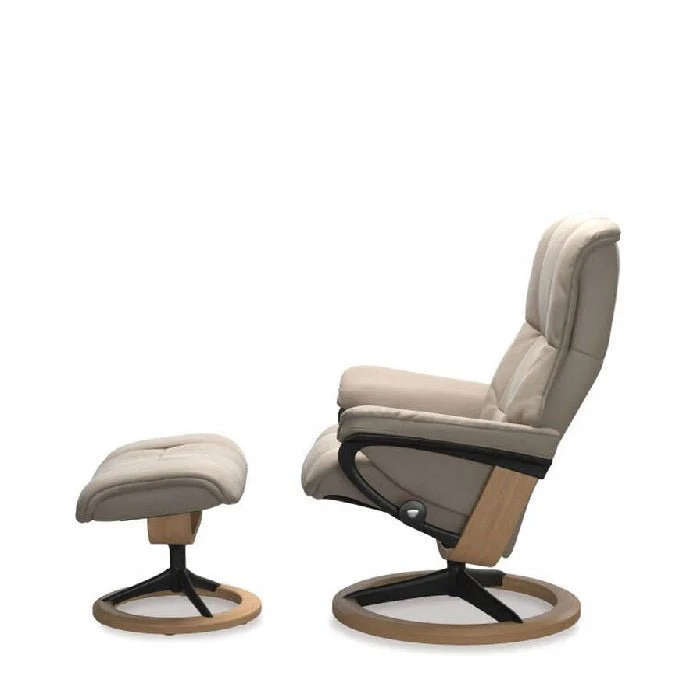 Stressless Mayfair Leather Recliner - Signature Base (Paloma) - Image 5