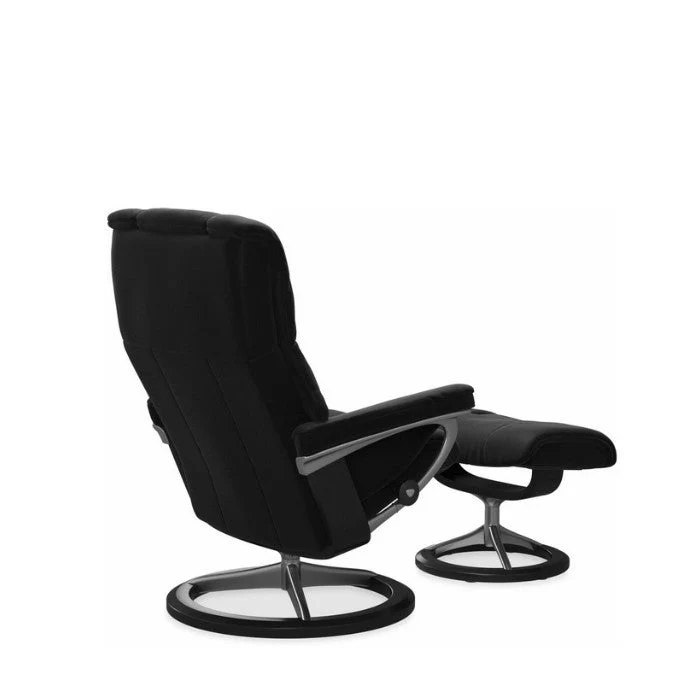 Stressless Mayfair Leather Recliner - Signature Base (Paloma) - Image 9