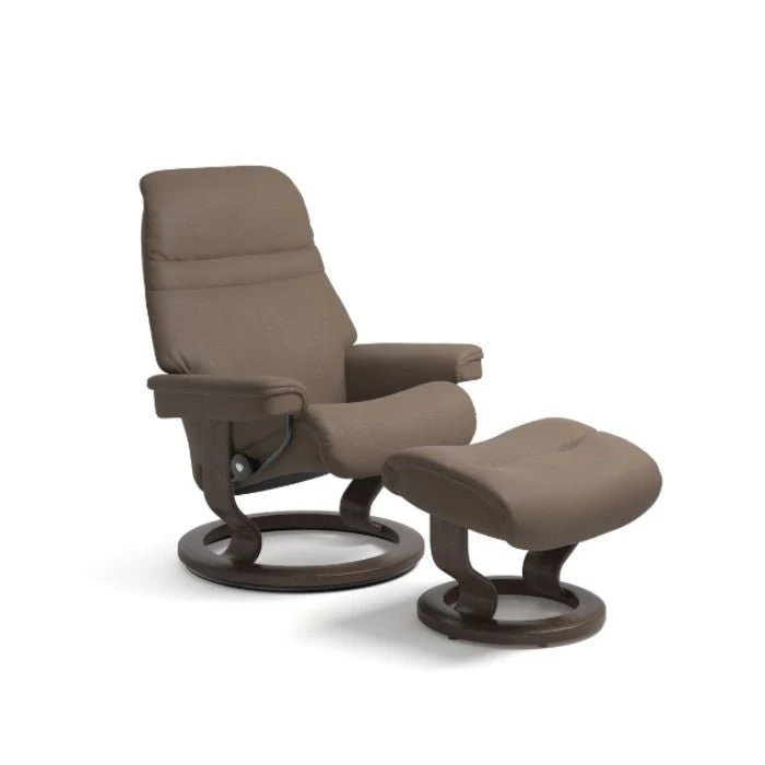 Stressless Sunrise Leather Recliner Classic Base - Special Buy - Image 10