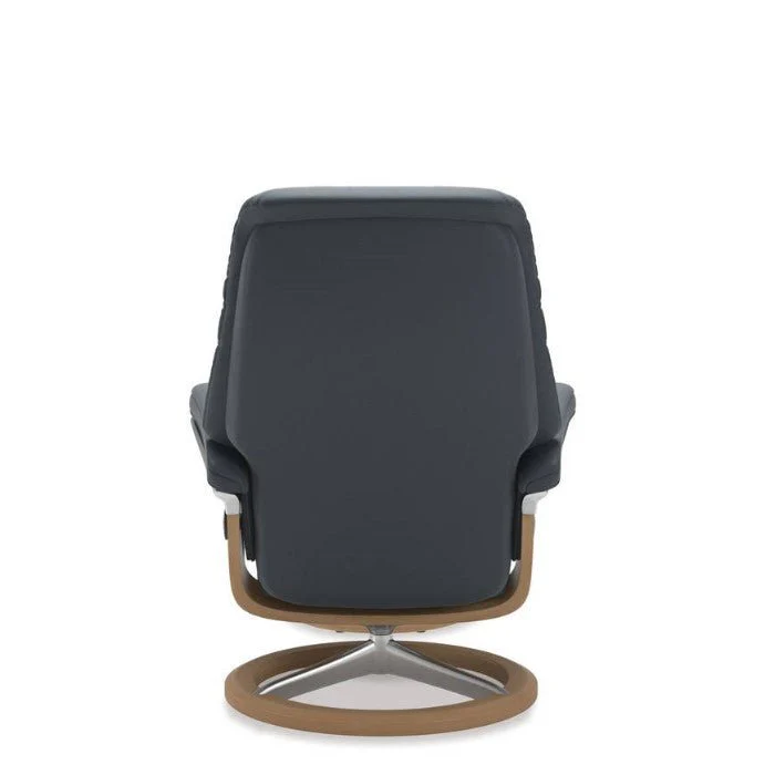 Stressless Sunrise Leather Recliner - Signature Base (Batick) - Image 5
