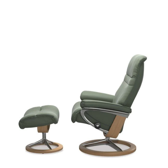 Stressless Sunrise Leather Recliner - Signature Base (Batick) - Image 7