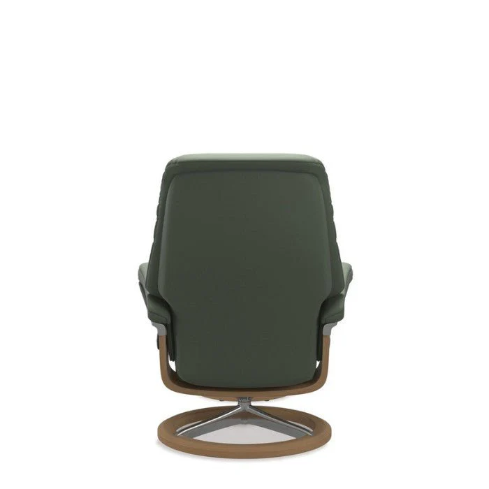 Stressless Sunrise Leather Recliner - Signature Base (Batick) - Image 8