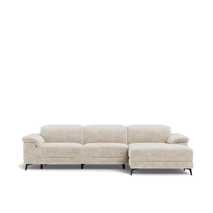 Tate 3 Seater Power Reclining Sofa with Chaise in Fabric - Image 11