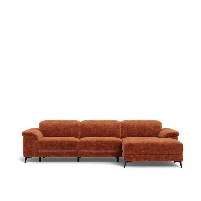Tate 3 Seater Power Reclining Sofa with Chaise in Fabric - Image 12