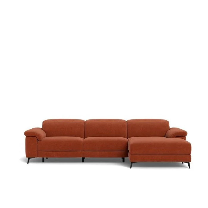 Tate 3 Seater Power Reclining Sofa with Chaise in Fabric - Image 13