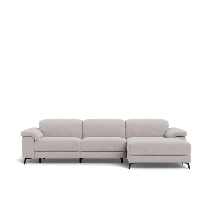 Tate 3 Seater Power Reclining Sofa with Chaise in Fabric - Image 18