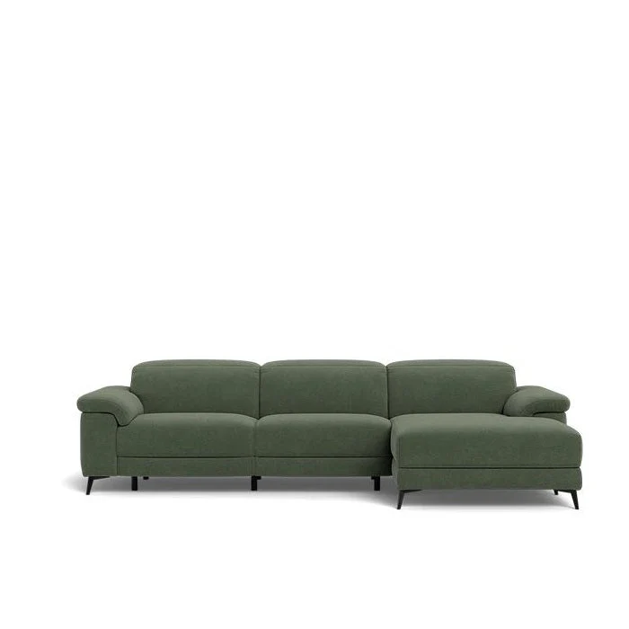 Tate 3 Seater Power Reclining Sofa with Chaise in Fabric - Image 19