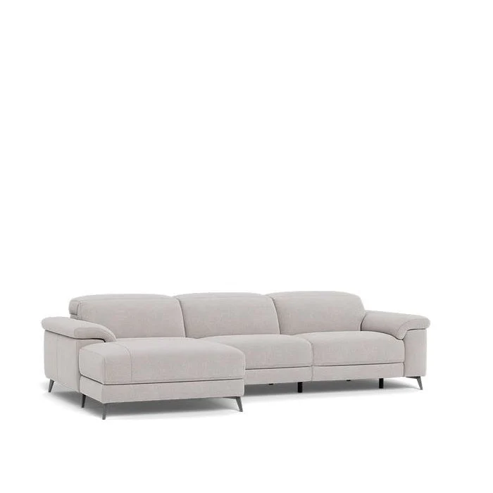 Tate 3 Seater Power Reclining Sofa with Chaise in Fabric - Image 24