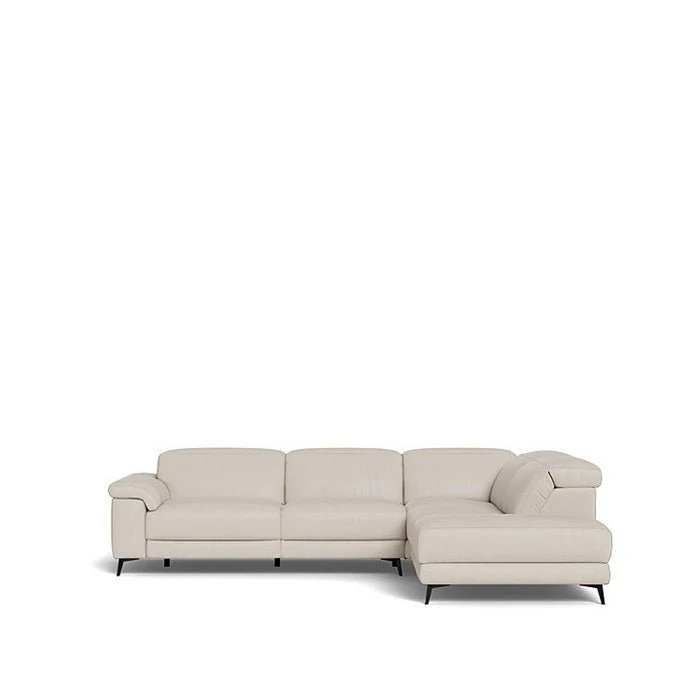 Tate 3 Seater Power Reclining Sofa with Corner Chaise RHF in Leather - Image 3
