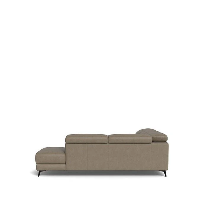 Tate 3 Seater Power Reclining Sofa with Corner Chaise RHF in Leather - Image 5