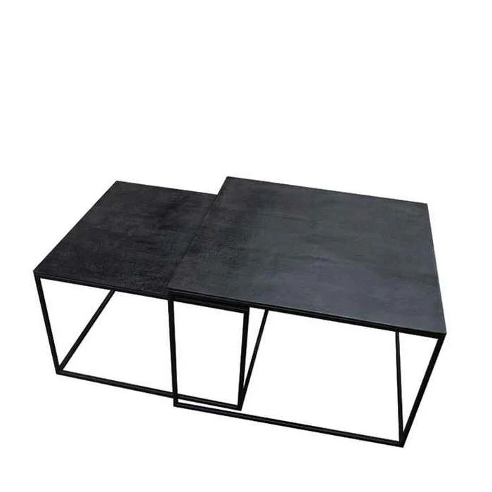 Tonto Coffee Tables Set of 2 - Black