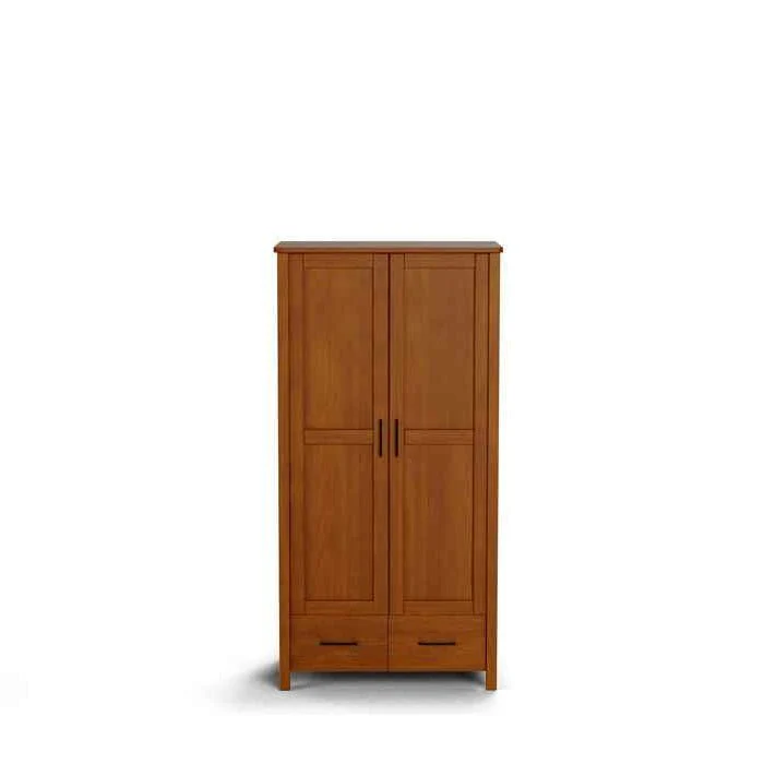 Trinity 2 Drawer Wardrobe - Pine