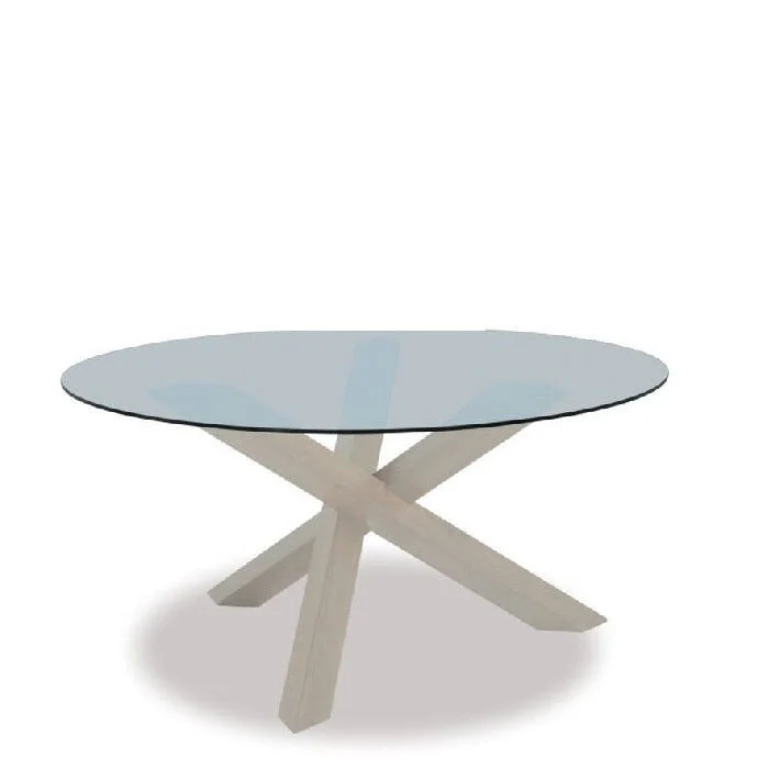 Tripod Dining Table - Oak Base - 1500dia - Image 3