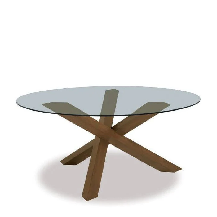 Tripod Dining Table - Oak Base - 1500dia - Image 5