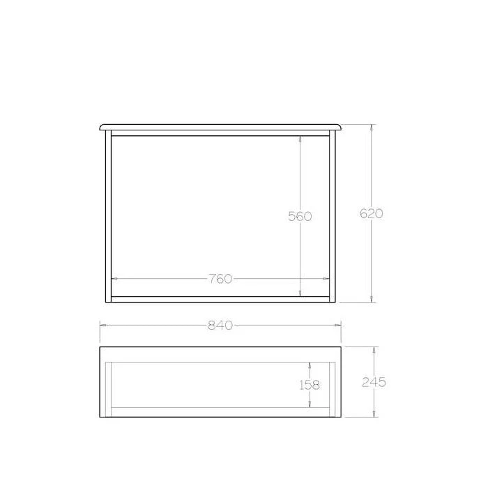 Under Bed Storage Drawer - 840w - Image 2