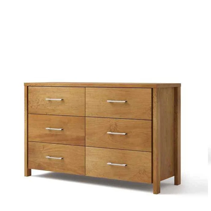 Vegas 6 Drawer Lowboy - Pine - Image 2