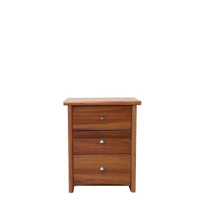 Verso 3 Drawer Bedside