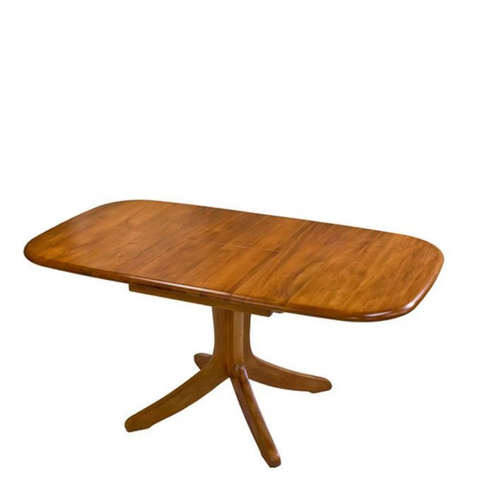 Verso Single Pedestal Extension Table 1200L - Extn 1600L - Image 2