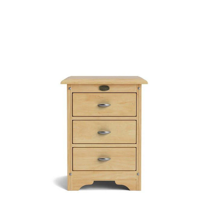 Villager Bedside 3 Drawer - Image 4