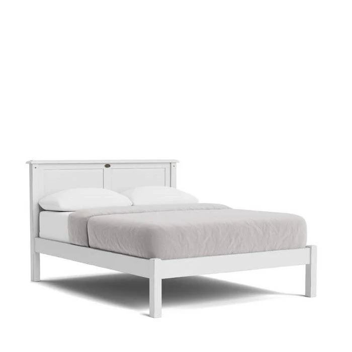 Villager Slatframe with Panelled headboard