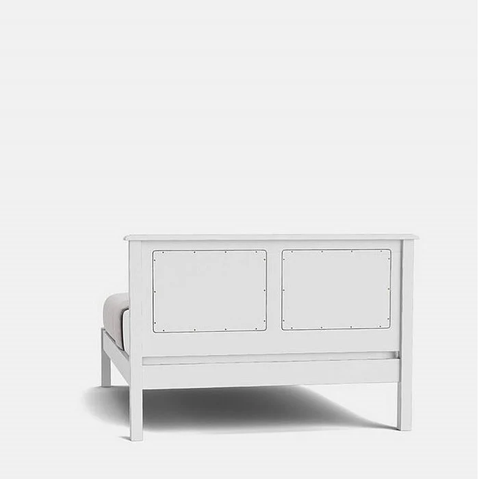 Villager Slatframe with Panelled headboard - Image 7