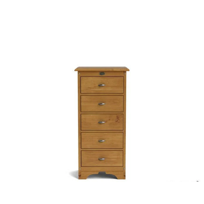 Villager Tallboy 5 Drawer - Pine - Image 5