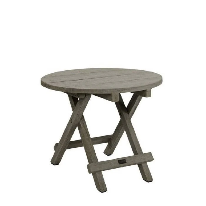 Vintage Outdoor Side Table Round